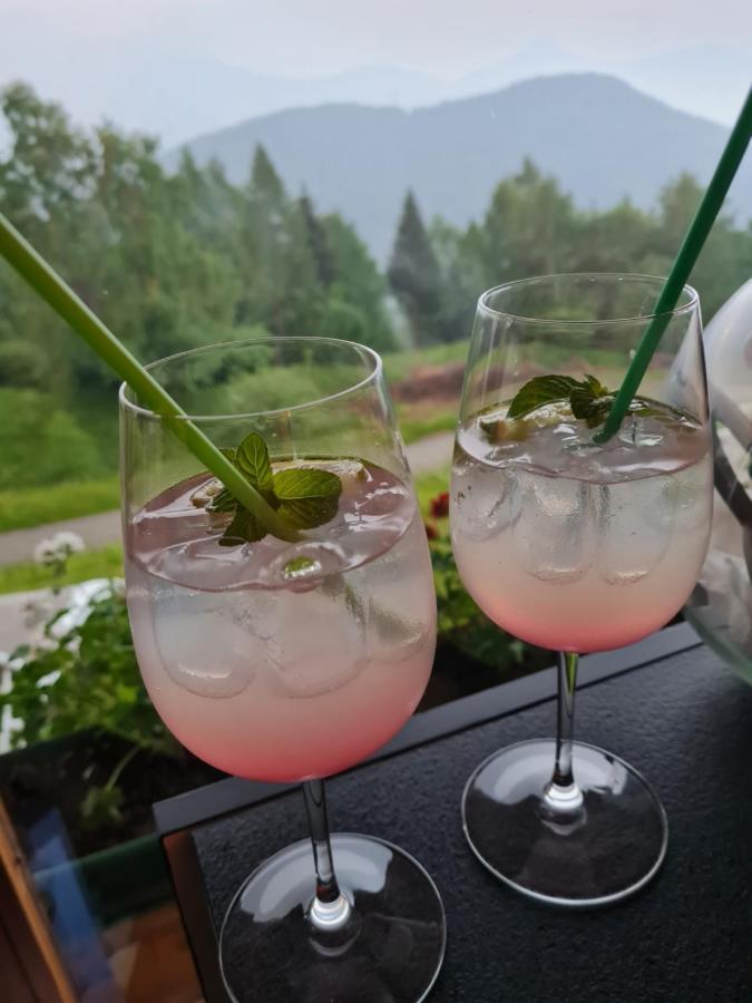 Chalet Chapeau Rar Castel Condino Kültér fotó